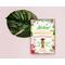Editable Luau Hawaiian Theme Graduation Party Invitation